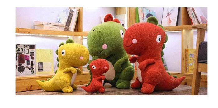 collection-complete-peluche-dinosaure-t-rex-punk-avec-fond