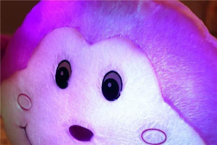 Peluche Singe Coussin Lumineux tete