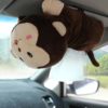 Peluche Singe Housse Boite Mouchoir voiture Peluche Singe Housse Boite Mouchoir voiture