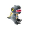 peluche-dinosaure-porte-cles-tyrannosaure-grogneur-gris-clair
