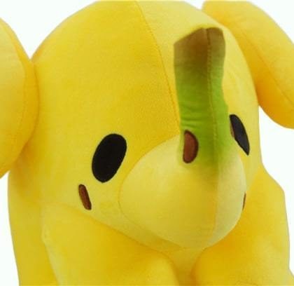 Peluche Éléphant Banane tete