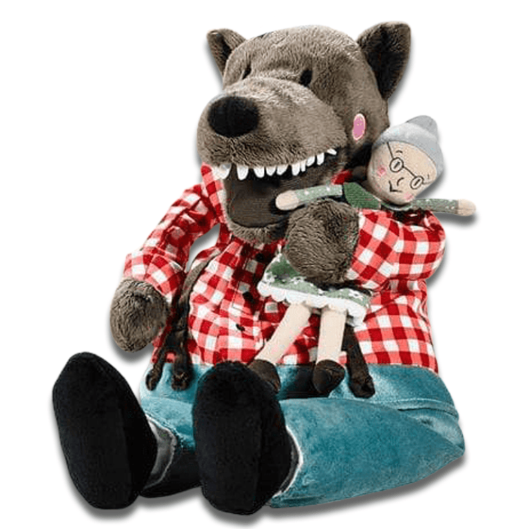 Peluche Loup Petit Chaperon Rouge | La Peluche