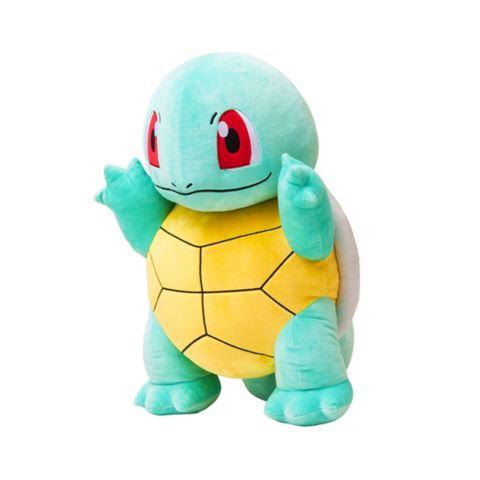 Peluche Pokémon Carapuce 18cm, 2 ans et +, Polyester doux