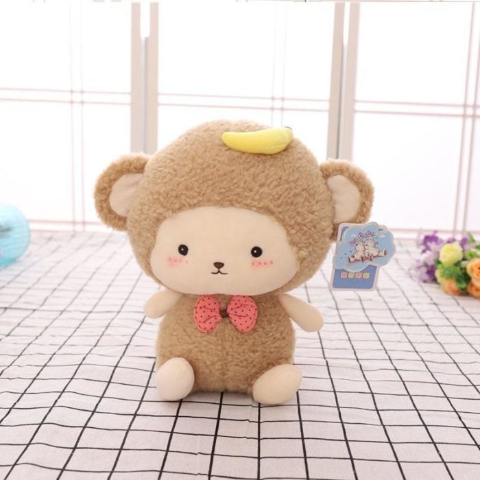 Peluche Singe Banane Passion