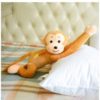 Peluche Singe aux Bras Longs jaune