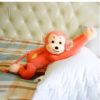 Peluche Singe aux Bras Longs orange