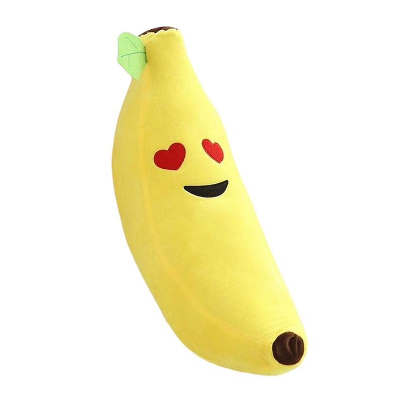 Banane à éplucher en peluche