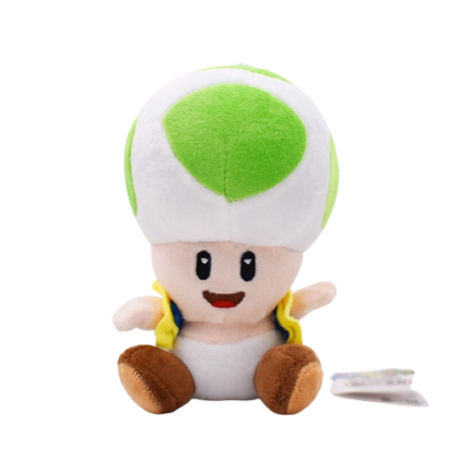 Toad l'astuce Peluche Super Mario - 20cm